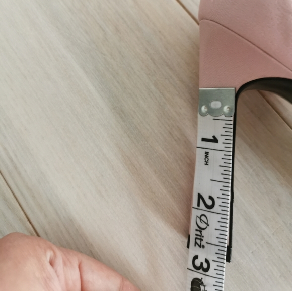 Nordstrom Nina ballet pink satin T strap heel - Picture 9 of 9